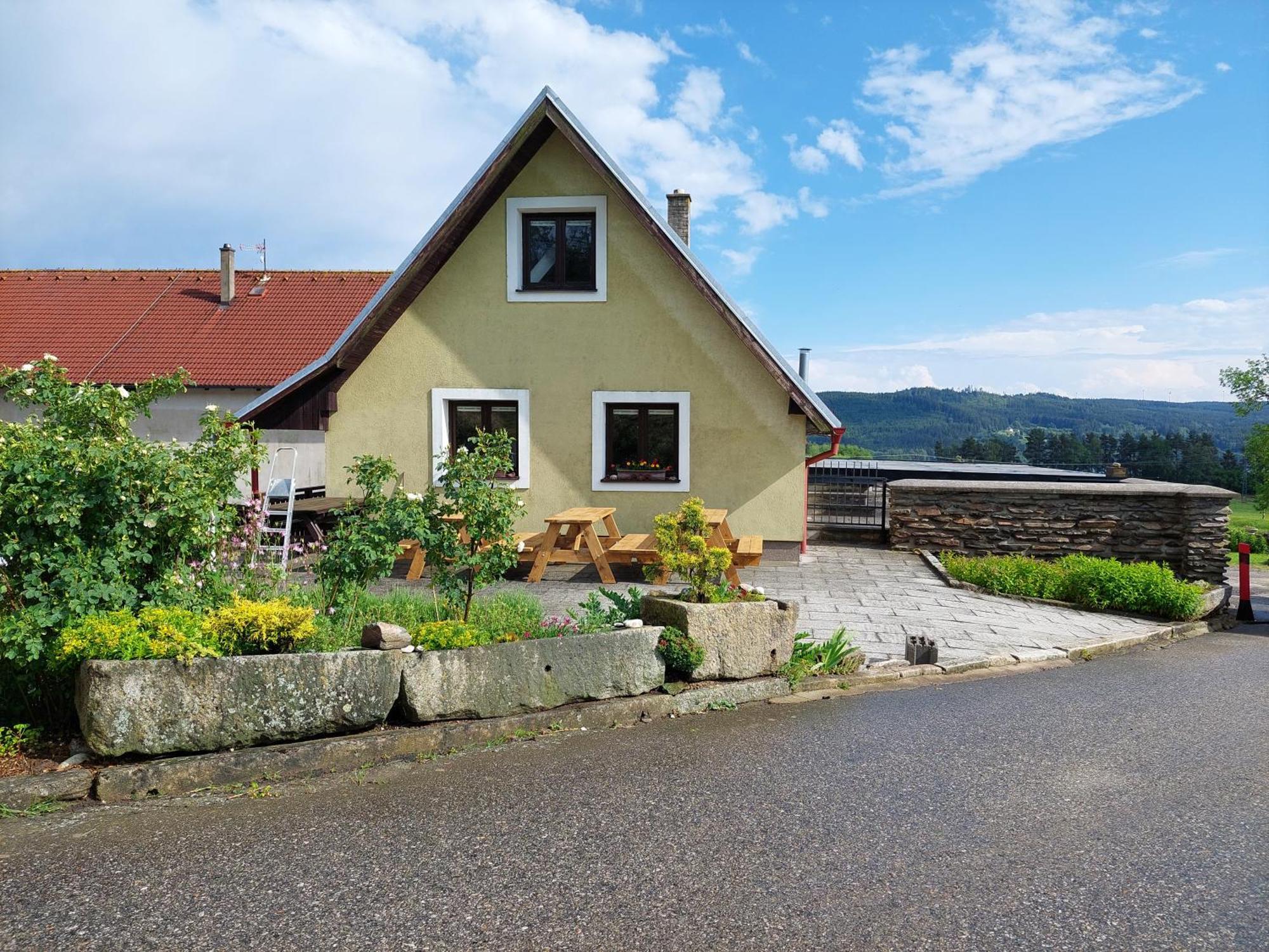 Penzion Slupecna Lipno nad Vltavou Exterior foto